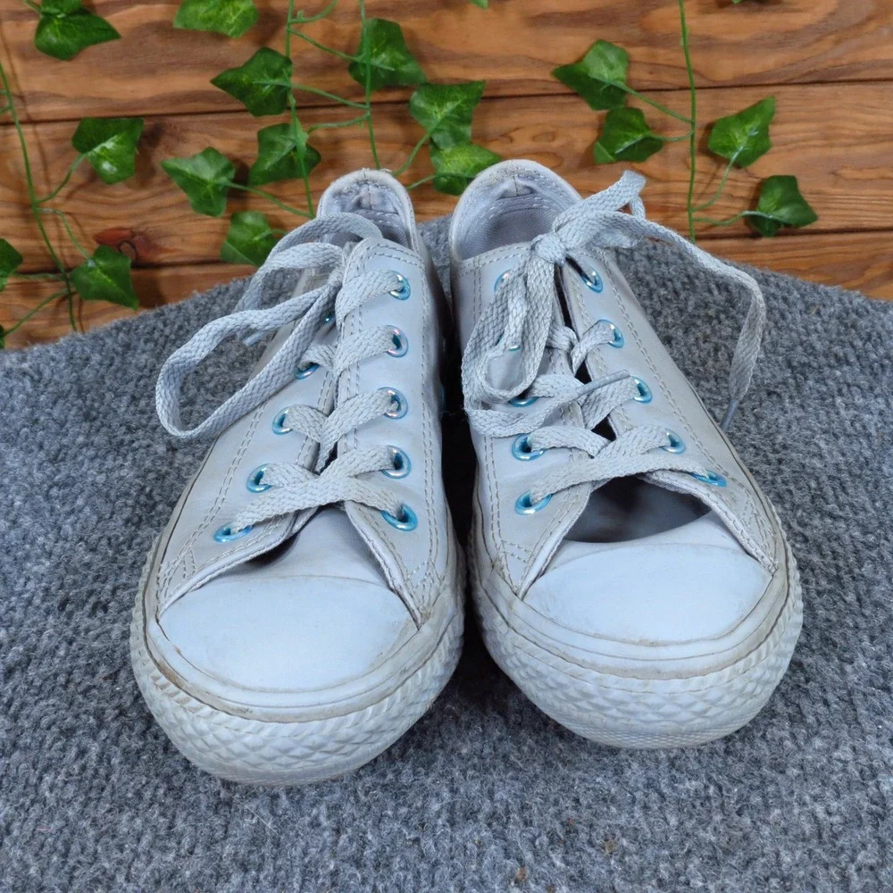 Converse Chuck Taylor All Star Low‎ Top Unisex Kids Casual Shoe Size 13 Leather